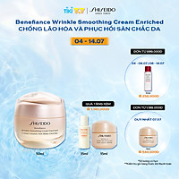 Kem dưỡng da chống lão hóa giàu ẩm Shiseido Benefiance Wrinkle Smoothing Cream Enriched 50ml