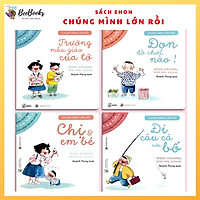 Sách Ehon Nhật Bản- Bộ sách chúng mình lớn rồi dành cho bé từ 3-6 tuổi, Ehon cùng con trên hành trình mới