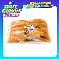 Vây cá hồi đông lạnh - khay 500gr