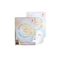 Hộp 10 Mặt Nạ ngọc trai Chống Lão Hóa, Trẻ Hóa Da, Trắng Da Rainbow L’affair Premium Shiny Pearl Aqua Brightening Mask 300ml