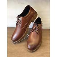 Giày đốc tờ da bò màu NauTây Gồ Nâu-G05
