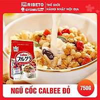 Ngũ Cốc Trái Cây Calbee Nhật bản đủ vị, Ngũ Cốc Ít Đường