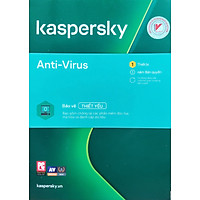 Kaspersky Anti Virus Cho 1 Máy Tính - KAV1U - Hàng chính hãng