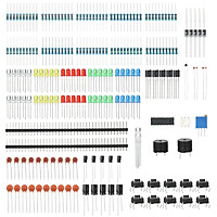 Bộ Linh Kiện Điện Tử Có Chiết Áp Đèn LED Dùng Cho Vi Mạch Arduino UNO MEGA2560 Raspberry Pi