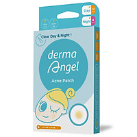 Miếng dán mụn DERMA ANGEL dùng cho cả ngày (12 miếng ngày + 6 miếng đêm)