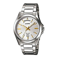 Đồng Hồ Nam Dây Thép Casio MTP-1370D-7A2VDF Chính hãng - Lịch thứ - ngày - MTP-1370D-7A2