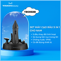 Set máy cạo râu 5 trong 1 cho nam TB 0868B cạo râu, mặt, lông mũi toàn thân