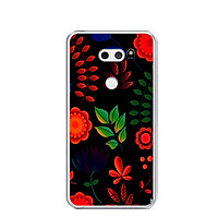 Ốp lưng dẻo cho điện thoại LG V30 - 0471 FLOWER16 - Hàng Chính Hãng