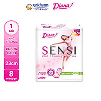 Băng Vệ Sinh Diana Sensi Siêu Mỏng Không Cánh 08 Miếng/Gói