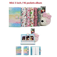 3 Inch 96 Pockets Mini Photo Album Fujifilm Instax Mini 9 Films Instax Mini 8 7s 70 25 50s 90 Name Card Photo Book Album