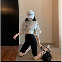 Quần legging ngố nâng mông- Legging hottrend 2021 nâng mông dáng thể thao
