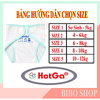 SET 5 TÃ DÁN HOTGA VẢI COTTON CHO BÉ SƠ SINH