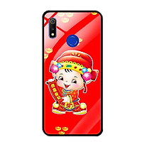 Ốp Lưng Kính Cường Lực cho Realme 3 Pro - 0476 THANTAI05 - Hàng Chính Hãng