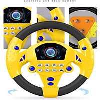 Tailored Children's Simulation Small Steering Wheel Copilots Simulated Steering Toy