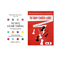 Combo 2 cuốn Tư duy có hệ thống + Tư duy chiến lược lý thuyết trò chơi thực hành