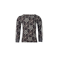 Áo T-shirt Bé Gái có Bo Tay_Yvette LIBBY N'guyen Paris_YVETTE COOL GT2 _Màu Xám (Volcanic Glass)_Cotton Mélange hữu cơ (Organic)