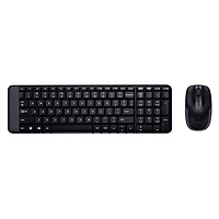 Combo Bàn Phím Chuột Logitech Không Dây MK220 - Hàng Chính Hãng