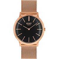 Đồng Hồ Nam Dây Thép Không Gỉ Henry London HL40-M-0254 Iconic (40mm)