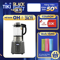 Máy làm sữa hạt xay nấu cao cấp UNIE V6S công suất 1800W dung tích 1.75L - Hàng Chính Hãng