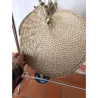 Quạt lá cọ- quạt cầm tay đan bằng lá cọ - Mây tre