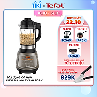 Máy xay sinh tố và làm sữa hạt đa năng Tefal BL967B66- - 1300W - Lưỡi dao với công nghệ Powelix - Hàng chính hãng