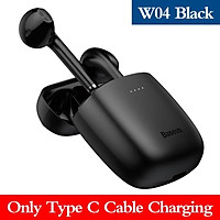 Tai nghe Bluetooth không dây Xiaomi Baseus W04 Tws Tai nghe 5.0 In Ear Tai nghe không dây thực sự