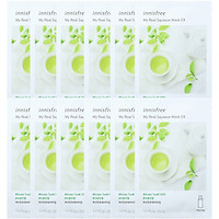 Combo 8+4 Mặt Nạ Giấy Dưỡng Ẩm Phục Hồi Da Innisfree My Real Squeeze Mask 20ml - 278002044