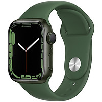 Đồng Hồ Thông Minh Apple Watch Series 7 GPS Only Aluminum Case With Sport Band (Viền Nhôm & Dây Cao Su) - Hàng Chính Hãng