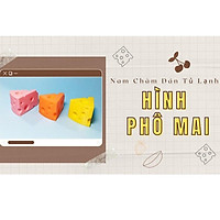 Nam châm hít tủ lạnh hình phô mai, cute pho mai que