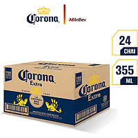 Thùng 24 Chai Bia Corona Extra (355ml / Chai)