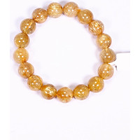 Vòng tay đá thạch anh tóc vàng AAA mệnh thủy, kim - Ngọc Quý Gemstones