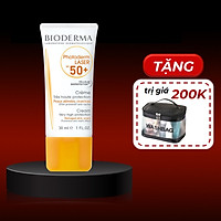 Kem Chống Nắng Bảo Vệ Da Trước Và Sau Trị Liệu Bioderma Photoderm Laser 30ml + Tặng Kèm Túi Đựng Mỹ Phẩm Cao Cấp