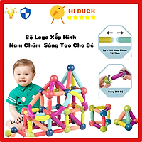 Bộ Lego Từ Tính Phát Triển Tư Duy Sáng Tạo Cho Bé