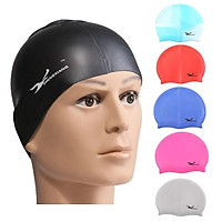 Nón Bơi, Mũ Bơi Trùm Tai Ngăn Nước 100% Silicone Cao Cấp CHENGXIANG (5 màu tùy chọn)