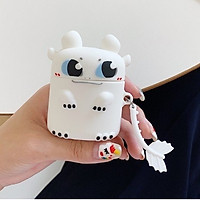 Vỏ bảo vệ bao đựng dành cho tai nghe Airpods bằng Sillicone dẻo, ốp Case Airpods 1, Airpods 2 i11 i12 i18 i100 i200 - Hàng chính hãng