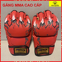 Găng Bao Tay Boxing Đấm Bốc Người Lớn Amalife - Găng Tay MMA Wolon