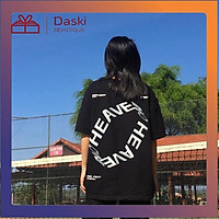 Áo thun tay lỡ dáng rộng unisex - HEAVEN OFFICAL Daski phong cách nelly ulzzang
