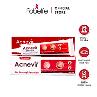 Kem giảm mụn đầu đen, đầu trắng, mụn cám Acnevir 3 In One- Tuýp 15gr