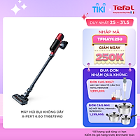 Máy hút bụi không dây Tefal X-pert 6.60 TY6878WO - Đỏ xám - Hàng chính hãng