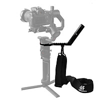 Df Digitalfoto Terminator-Air2 Versatile Handle With Hand Release Strap For Moza Air 2 For Zhiyun Crane 2 Gimbal - Black