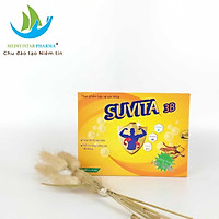 Đạm Bổ SUVITA giúp bồi bổ sức khỏe, tăng cường sức đề kháng , sử dụng Cho Người Làm Việc Qúa Sức (Hộp 10 vỉ x 10 viên)