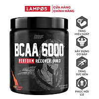 BCAA 6000 Nutrex, Hỗ trợ phục hồi và xây dựng cơ bắp tối ưu (30 lần dùng)