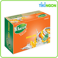 Thùng 12 Hộp Sữa Chua Lên Men Tự Nhiên Yomost Vị Cam (1000ml/Hộp)