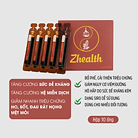 Siro Zhealth - Hỗ trợ tăng cường sức đề kháng, Hệ miễn dịch, Bổ phế, Giảm ho tức thì, Cải thiện sức khỏe đường hô hấp cho trẻ nhỏ, người già(10ml)
