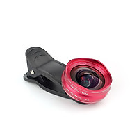 2-in-1 5K HD Smartphone Camera Lens 0.45X Wide-angle + 15X Macro Phone Lens with Universal Clip Compatible with iPhone
