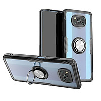 Ốp lưng cho Xiaomi Poco X3 NFC Trong Suốt Chống Sốc iRing Viền Màu