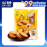 Combo 5 Túi Bánh quy trứng muối Đài Loan 180gr