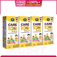 Thùng sữa nước Nutricare Care 100 GOLD cho trẻ thấp còi, biếng ăn từ 1 tuổi (110ml x 48 hộp)