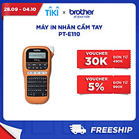 Máy in nhãn cầm tay Brother PT-E110 - Hàng chính hãng