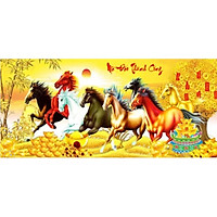 Tranh thêu chữ thập Mã Đáo Thành Công LV3345 (94x43) chưa thêu